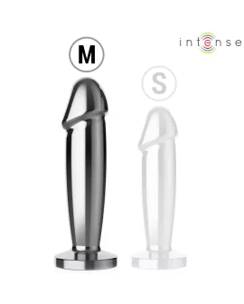 Intense Anal Plug - 10 Vibrationen Metall Dildo Fernbedienung M