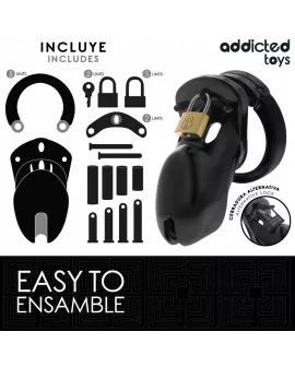 Addicted Toys Locked - Verbotenes Peniskäfig 10 cm
