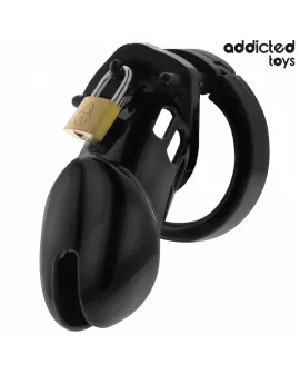 Addicted Toys - Locked Obsidian Hold Peniskäfig Größe M