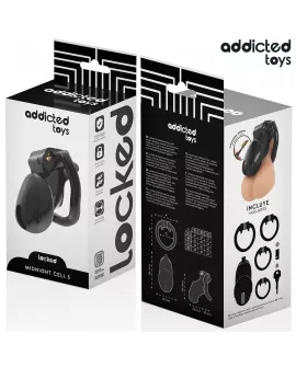 Addicted Toys Locked - Mindnight Cell Peniskäfig S 4,8 cm