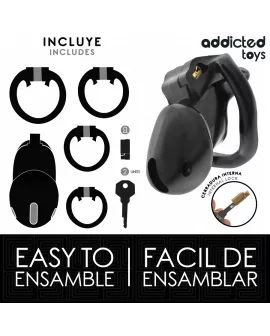 Addicted Toys Locked - Mindnight Cell Peniskäfig S 4,8 cm