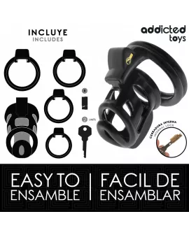Addicted Toys Locked - Gilden Cage Peniskäfig 8,5 cm
