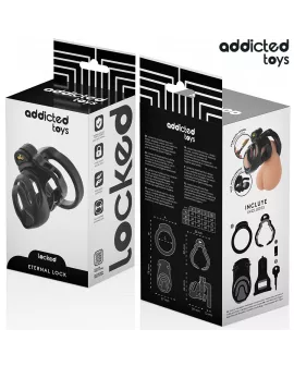 ADDICTED TOYS LOCKED - ETERNAL LOCK PENISKÄFIG 9 CM