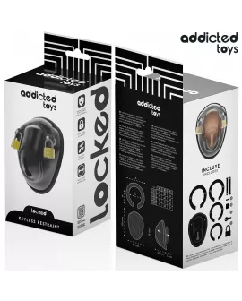Addicted Toys Locked - Schlüsselloser Peniskäfig 11,5 cm