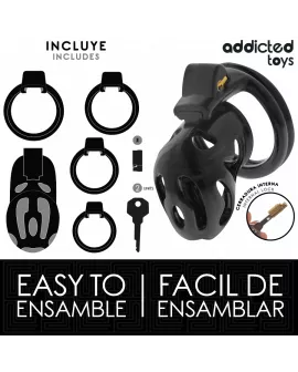 Addicted Toys Locked - Versiegelter Peniskäfig 8 cm
