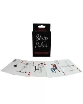 KHEPER GAMES - Humorvolles Strip Poker Karten-Deck