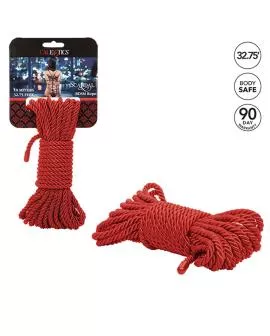 CALEXOTICS - SCANDAL RED BDSM-SEIL 10 M