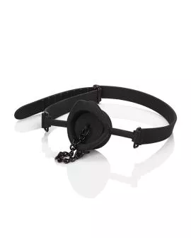 Calexotics Scandal - Gag mit schwarzem Silikon-Plug