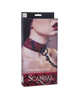 Calexotics Scandal Halskette mit Schwarzem Riemen