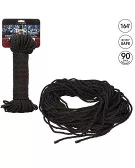 Calexotics Scandal - Schwarzes BDSM-Seil 50m