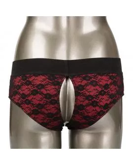 Calexotics - Scandal Crotchless Panties Set mit Dildo