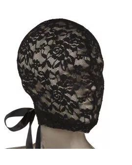 Calexotics Scandal - Schwarze Spitzen-Balaclava mit Schleife