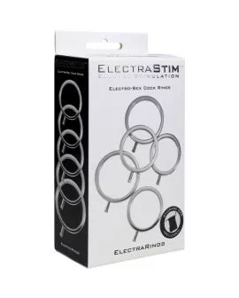 Electrastim - Electrarings Metall-Penisringe 5er-Pack