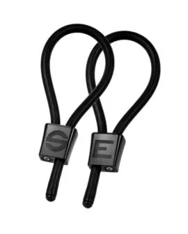 Electrastim Electra Loops - Verstellbare Cockringe Schwarz