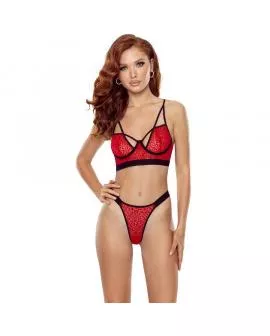 Passion Porigeleia Bikini Rot - Erotik Bademode