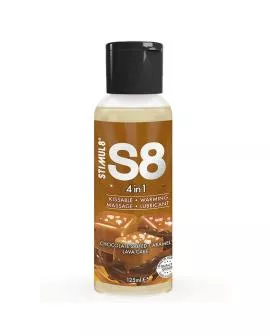 STIMUL8 - S8 4 IN 1 SCHOKOLADE UND GESALZENES KARAMELL-DESSERT-GLEITGEL 125 ML