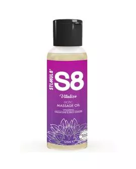 STIMUL8 - S8 Vitalisierendes Limetten-Massageöl 125 ml