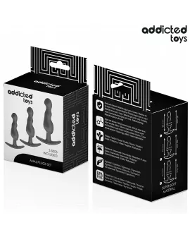 Addicted Toys - 3er-Set Analplug Modell 1