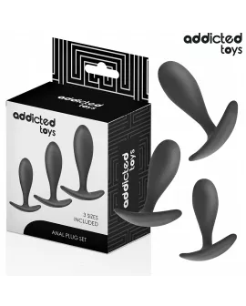 ADDICTED TOYS - 3er-Set Analplug Modell 2
