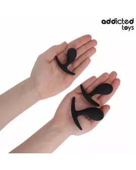 ADDICTED TOYS - 3ER-SET ANALPLUG MODELL 3