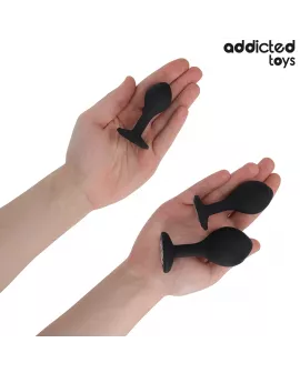 Addicted Toys - 3er-Set Analplug mit Juwel