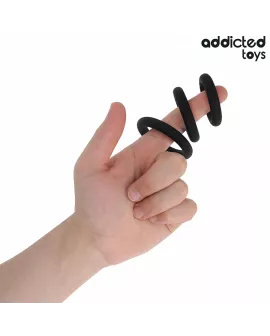 ADDICTED TOYS - SET SILIKONRINGE MODELL 1