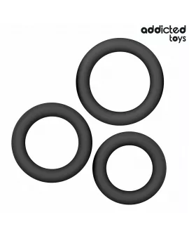 ADDICTED TOYS - SET SILIKONRINGE MODELL 1