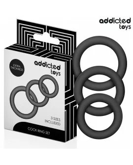 Addicted Toys - Silikonringe Set Modell 1