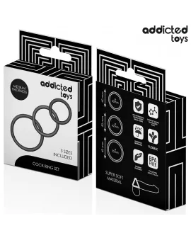 ADDICTED TOYS - Silikonringe Set Modell 2