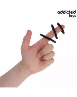 ADDICTED TOYS - SET SILIKONRINGE MODELL 2