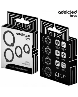 ADDICTED TOYS - SET AUS DRUCKRINGEN AUS SILIKON