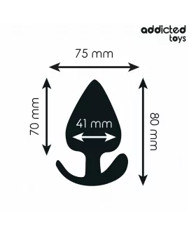 ADDICTED TOYS - ANALSTECKER GRÖSSE L 8 CM