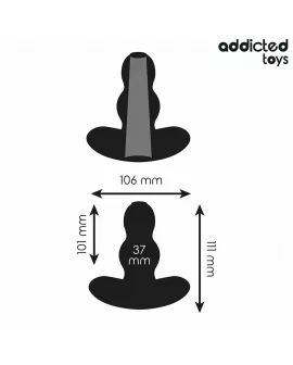 ADDICTED TOYS - HOHL ANAL PLUG GRÖSSE L 11,1 CM