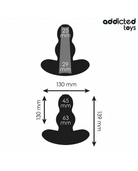 ADDICTED TOYS - HOHL ANAL PLUG GRÖSSE XL 13,9 CM