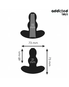 Addicted Toys Hohl Analplug Größe S - 7,3 cm