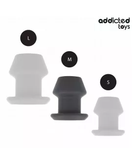 ADDICTED TOYS - EXTREM HOHL ANAL PLUG GRÖSSE M 8,7 CM