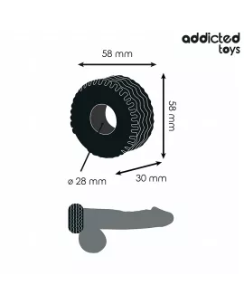 ADDICTED TOYS - Extra Dicker Penisring