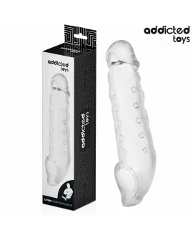 ADDICTED TOYS - TRANSPARENTE PENISVERLÄNGERUNG GRÖSSE S 23 CM
