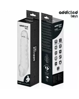 ADDICTED TOYS - TRANSPARENTE PENISVERLÄNGERUNG GRÖSSE S 23 CM