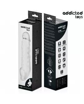 Addicted Toys - Transparente Penisverlängerung Größe S 23 cm