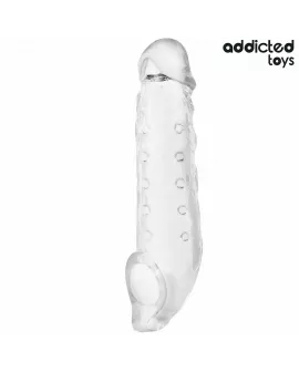 ADDICTED TOYS - TRANSPARENTE PENISHÜLSE GRÖSSE M 27 CM