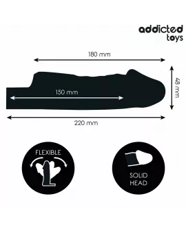 ADDICTED TOYS - TRANSPARENTE PENISVERLÄNGERUNG 27 CM