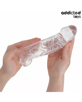 ADDICTED TOYS - TRANSPARENTE PENISVERLÄNGERUNG 27 CM