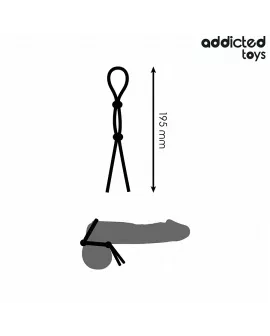 ADDICTED TOYS - SILIKONSEIL FÜR DEN DOPPELSCHLEIFEN-PENIS