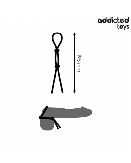 Addicted Toys - Silikoneinsatz für Doppelschleifen-Penis