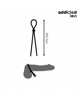 ADDICTED TOYS - Silikoneil für den Einzel-Schleifen-Penis