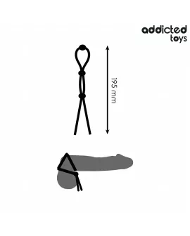 Addicted Toys - Silikoneil für Triple Loop Penis