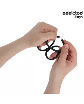 Addicted Toys - Dreifach-Penisring für Paare