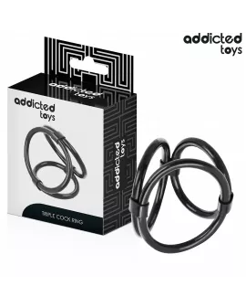 Addicted Toys - Dreifach-Penisring für Paare