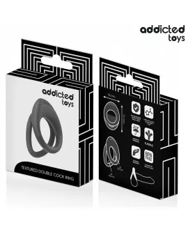 Addicted Toys - Doppelt Strukturierter Peniring